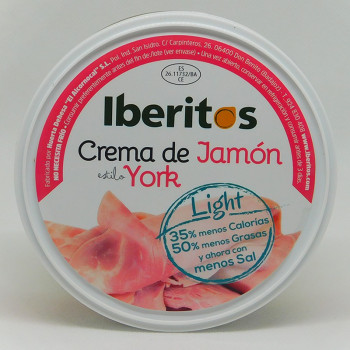 CREMA DE JAMÓN YORK LIGHT 250GR