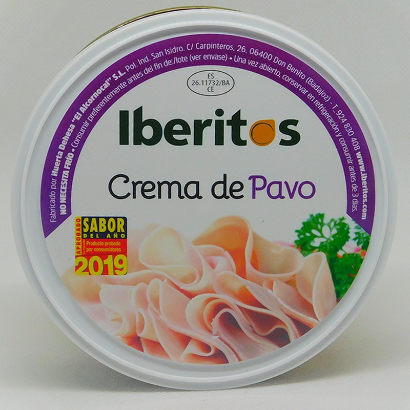 CREMA DE PAVO 250GR